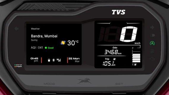 TVS Jupiter 125 with iGo assist